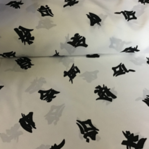 Polyester stof Chinese tekens