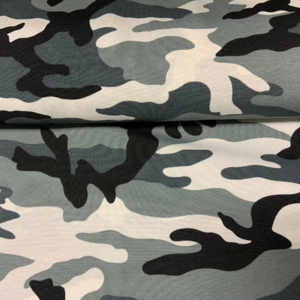 Carnaval stof camouflage print