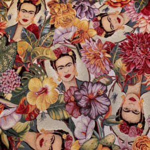 Gobelin meubelstof bloemen Frida