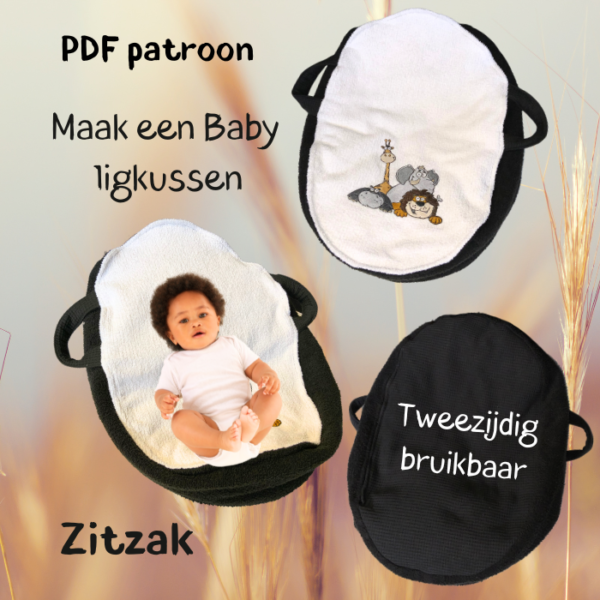 Baby ligkussen pdf patroon