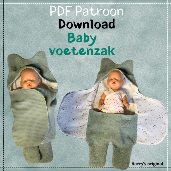 Baby voetenzak pdf patroon